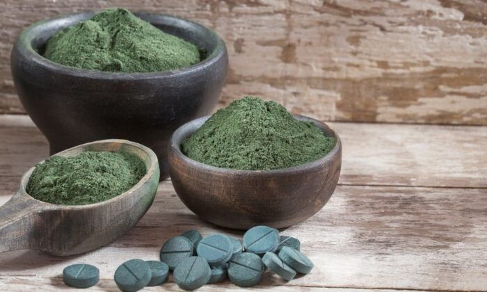 Spiruline en poudre et en comprimé