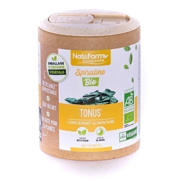 Spiruline bio Nat & Form