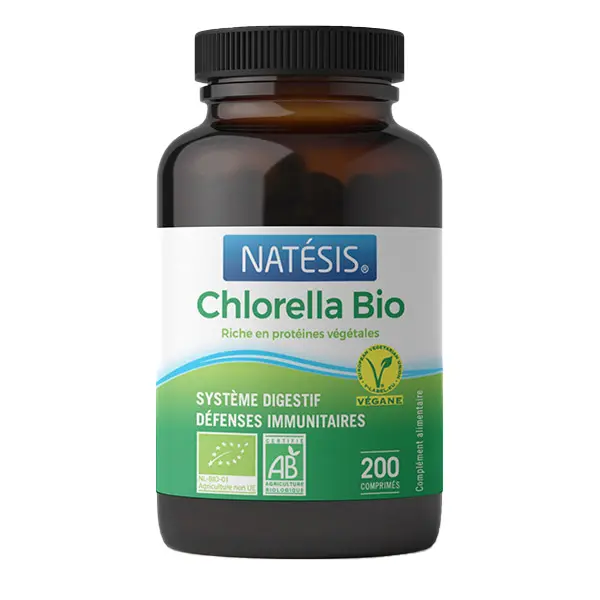 Chlorella bio en comprimés